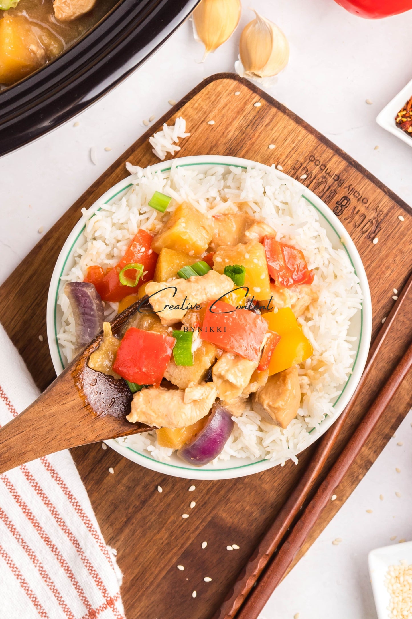 Slow Cooker Hawaiian Chicken  - Exclusive