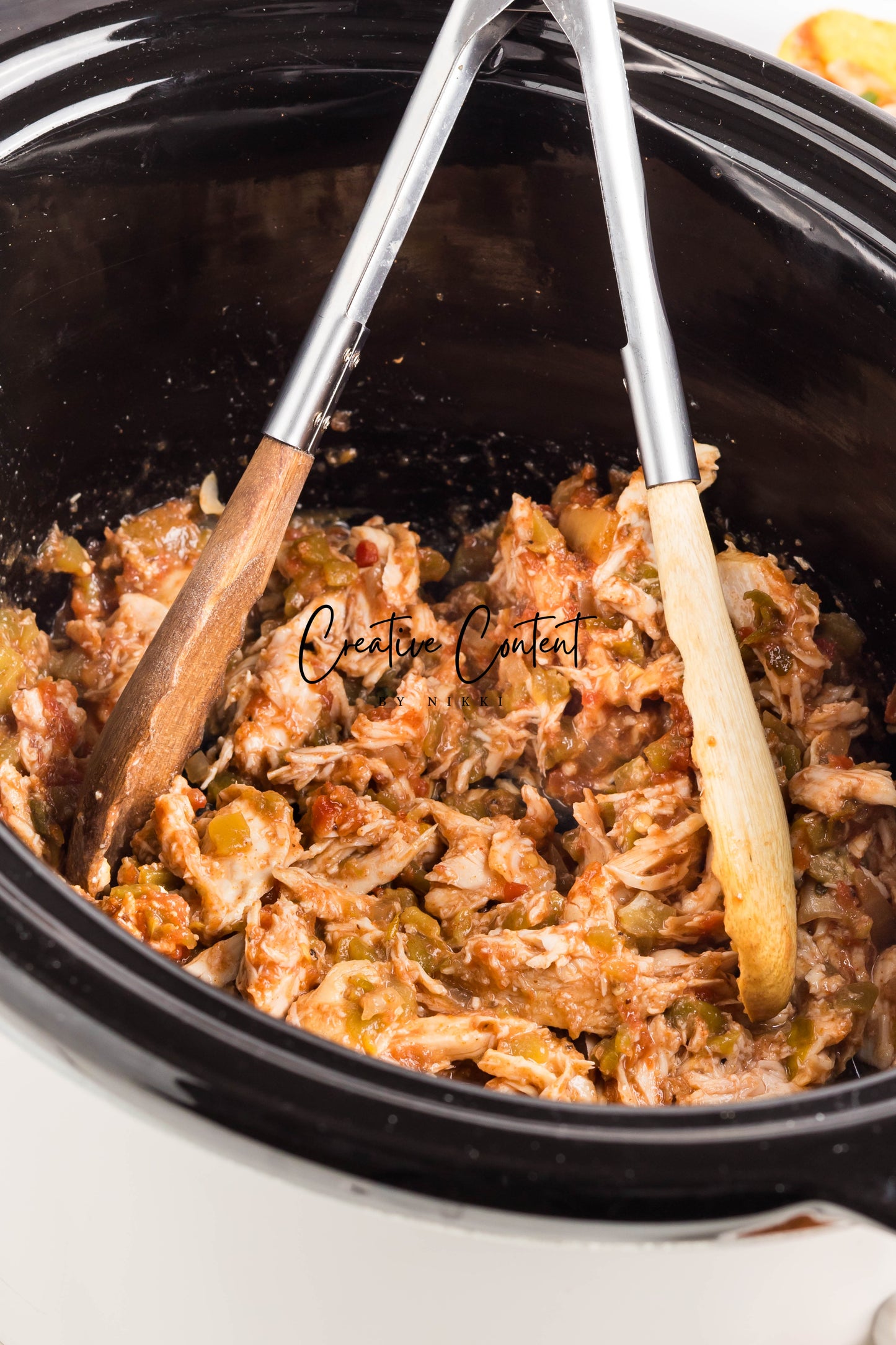 Slow Cooker Shredded Taco Chicken - Set 2 of 2