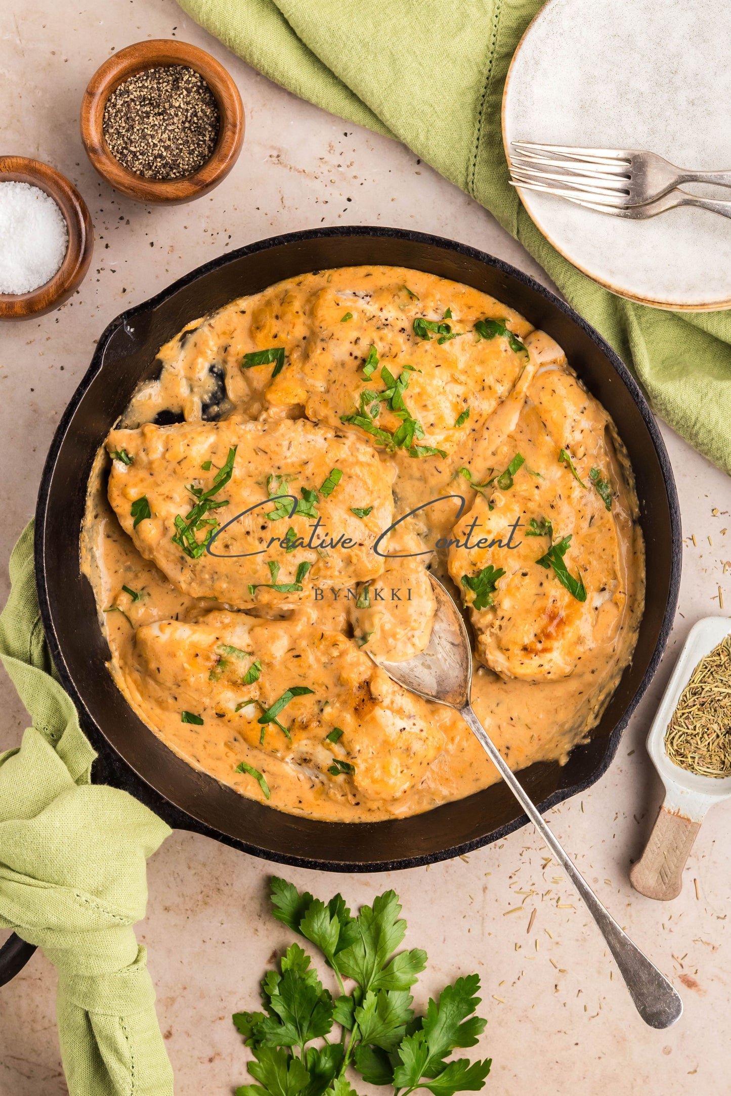Smothered Chicken - Set 2 of 2