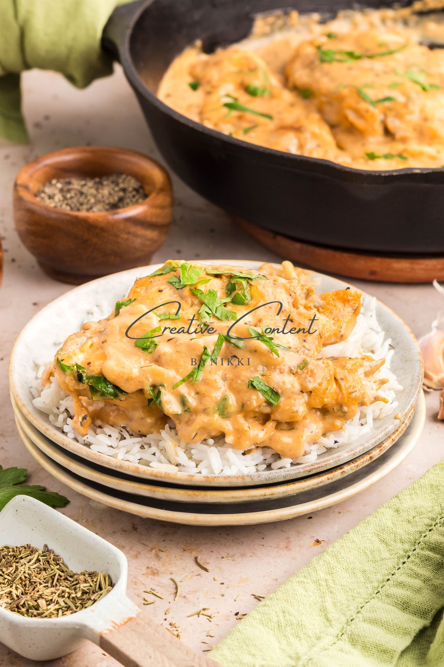 Smothered Chicken - Set 2 of 2