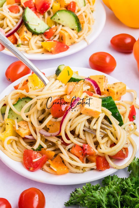 Spaghetti Pasta Salad - Set 1 of 2