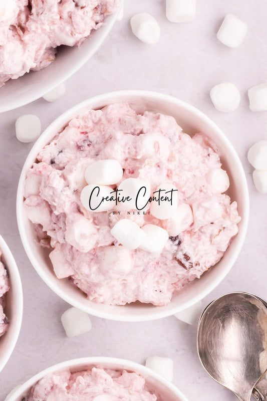 Cranberry Fluff Salad - Set 1 of 2