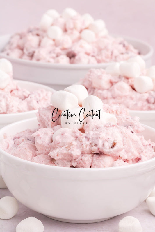 Cranberry Fluff Salad - Set 1 of 2