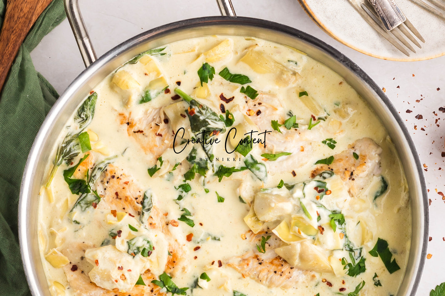 Spinach Artichoke Chicken - Exclusive