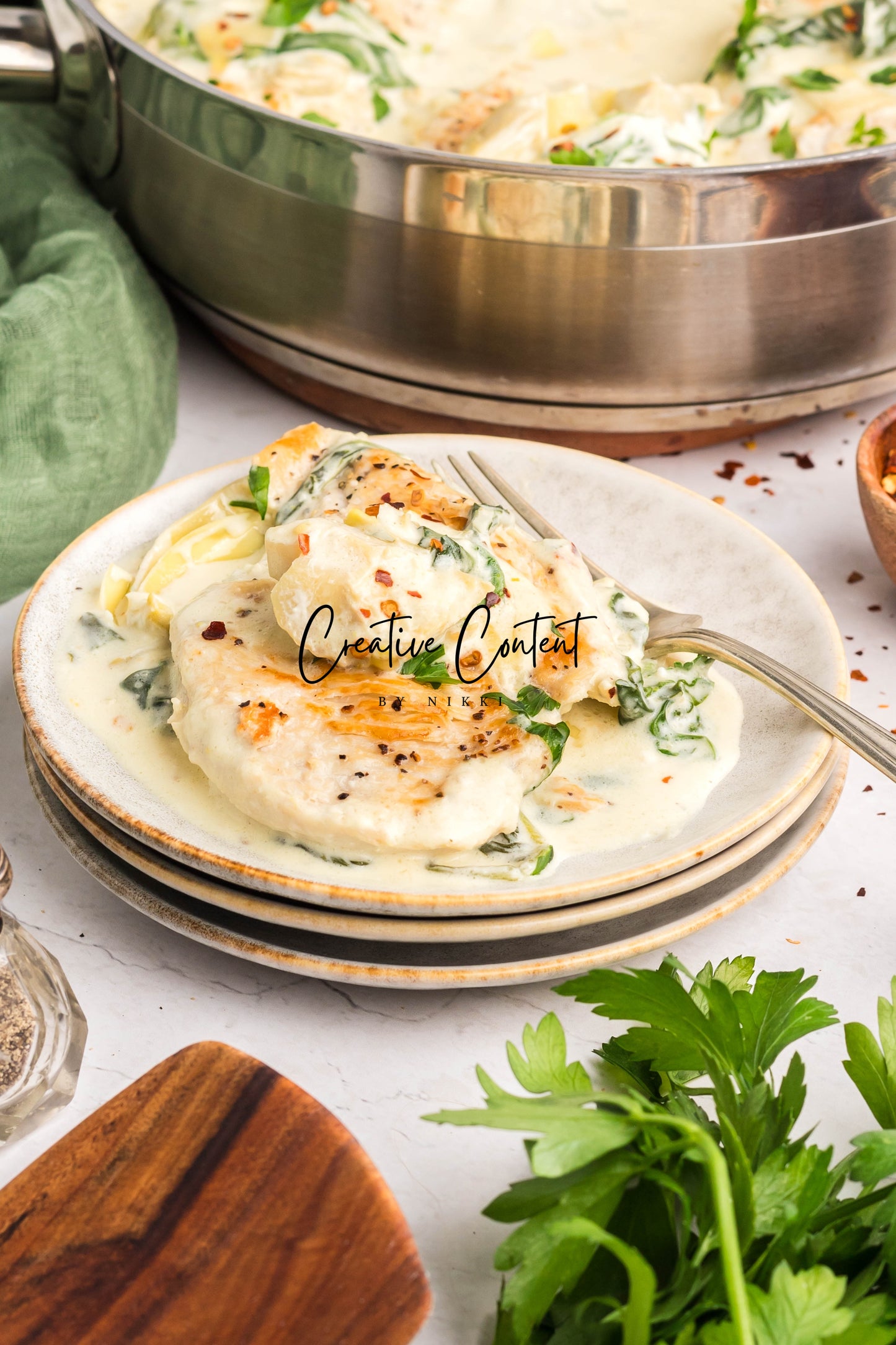 Spinach Artichoke Chicken - Exclusive