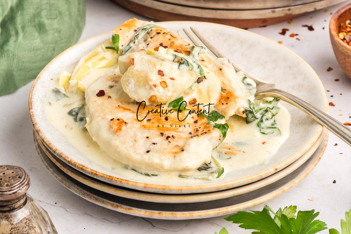 Spinach Artichoke Chicken - Exclusive