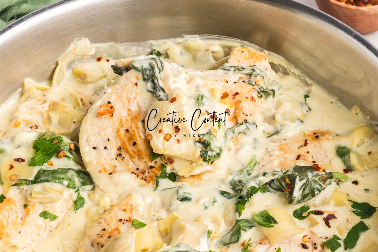Spinach Artichoke Chicken - Exclusive