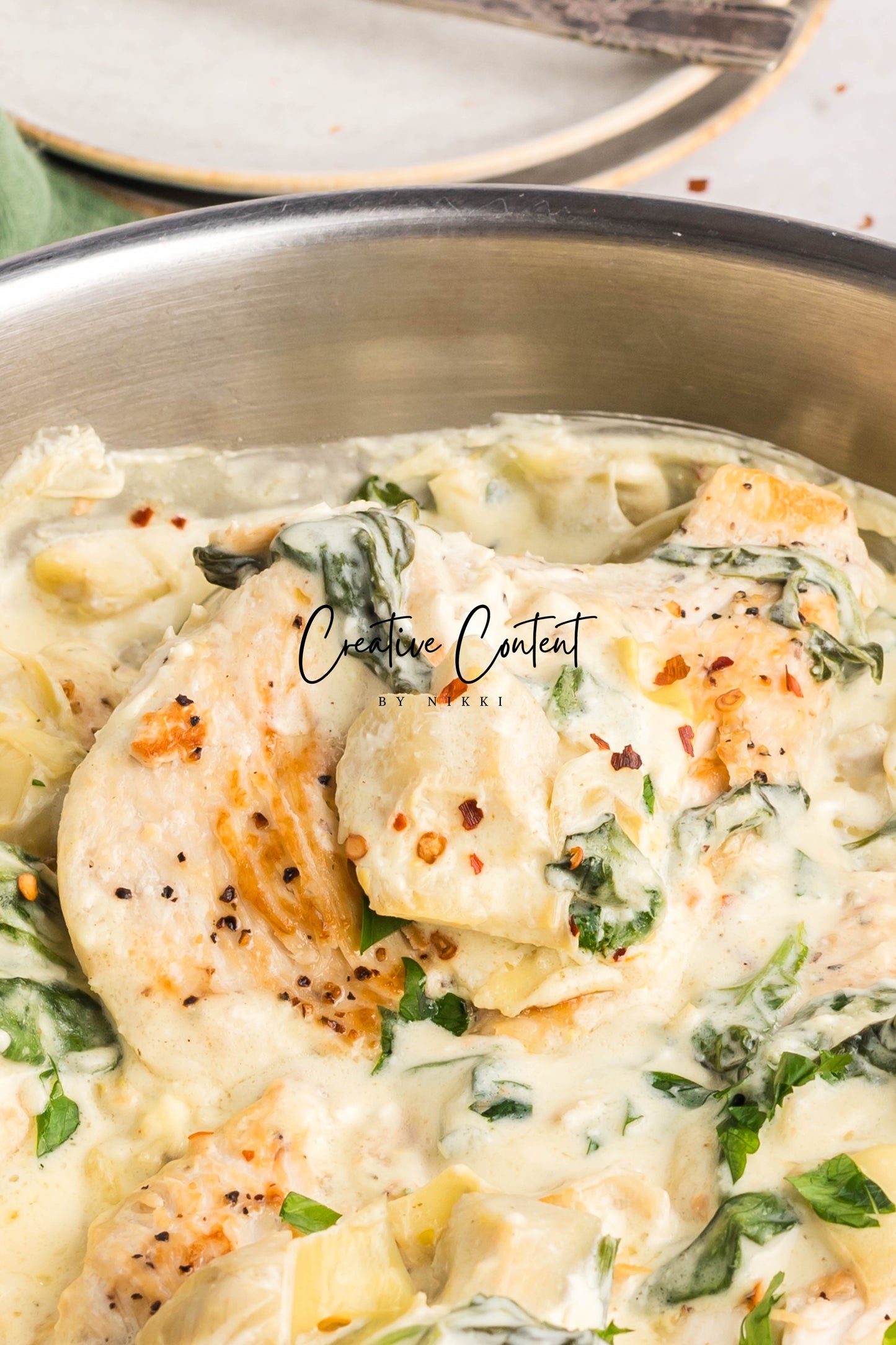 Spinach Artichoke Chicken - Exclusive
