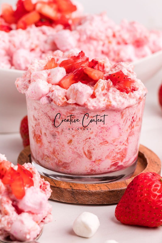 Strawberry Fluff Salad - Set 2 of 2