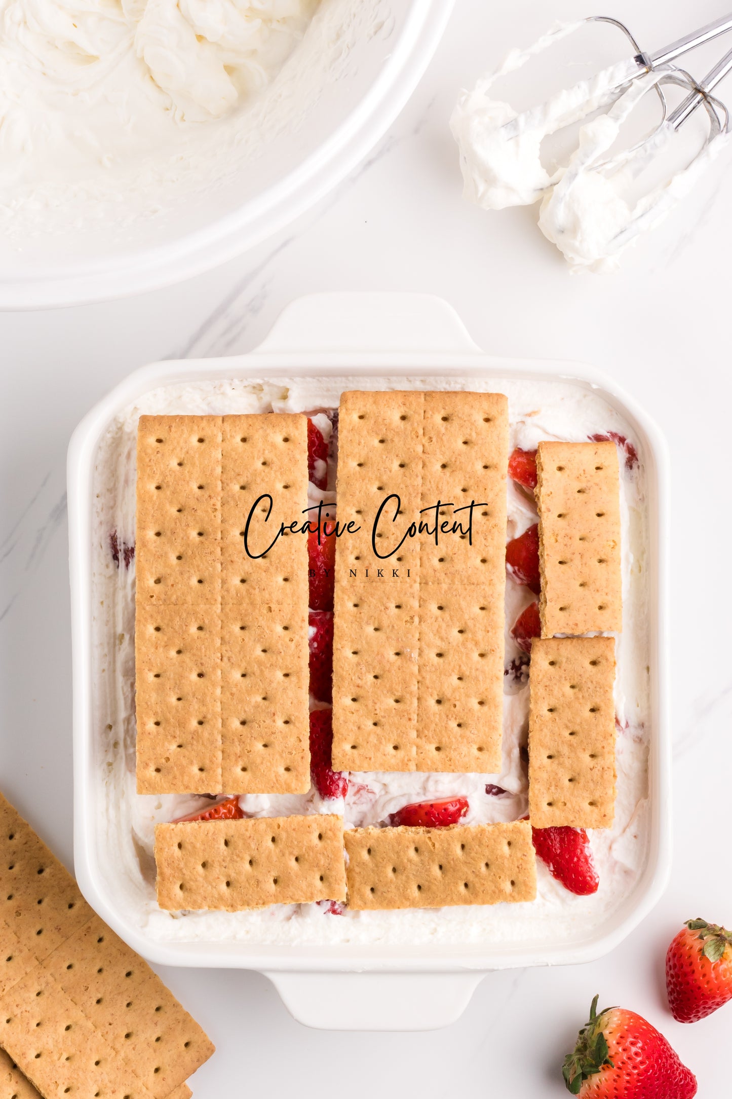 Strawberry Icebox Cake-Set 2 of 2