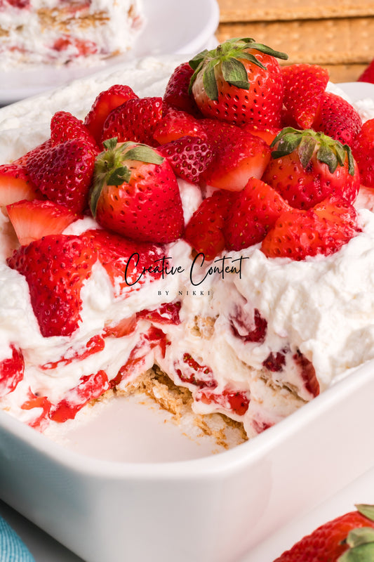 Strawberry Icebox Cake-Set 1 of 2