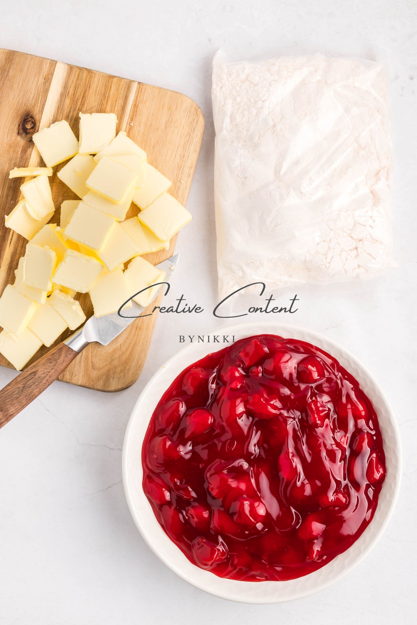 Strawberry Rhubarb Dump Cake  -  Exclusive