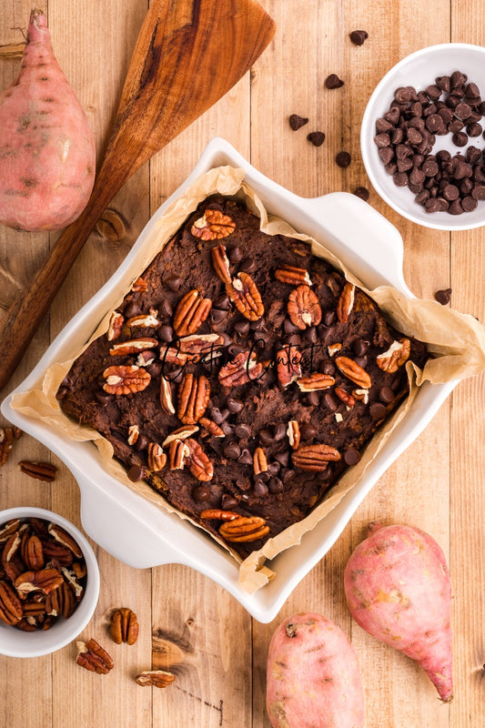 Fudgy Sweet Potato Brownies - Exclusive