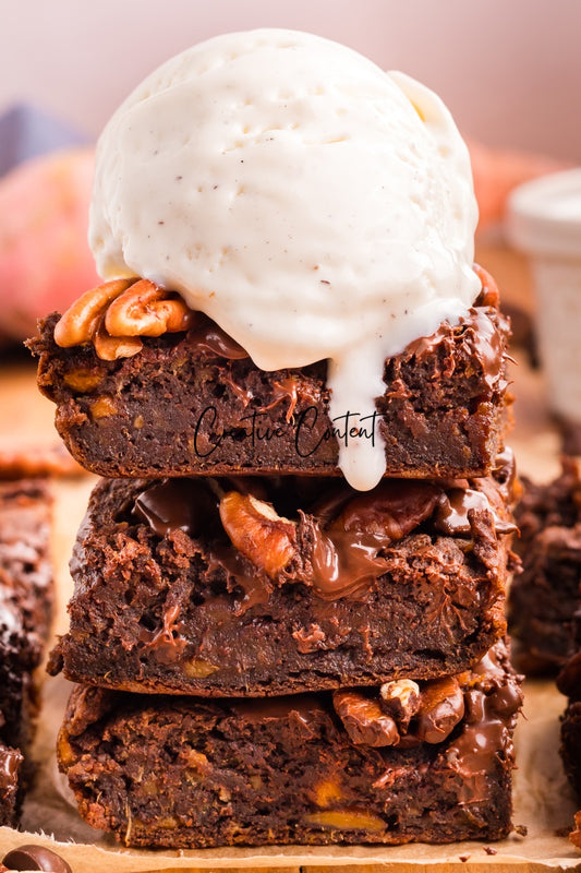 Fudgy Sweet Potato Brownies - Exclusive