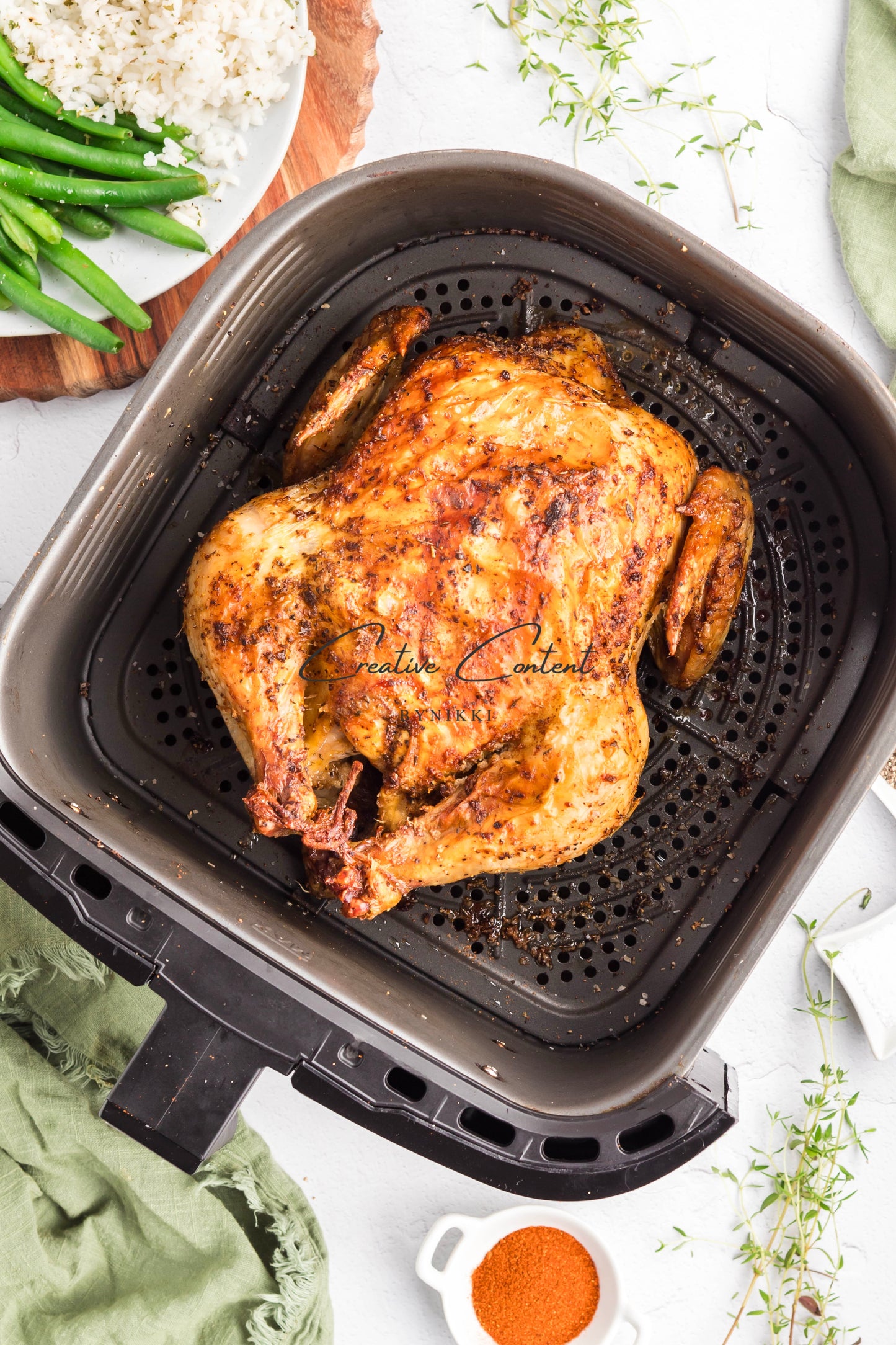 Air Fryer Rotisserie Chicken - Exclusive