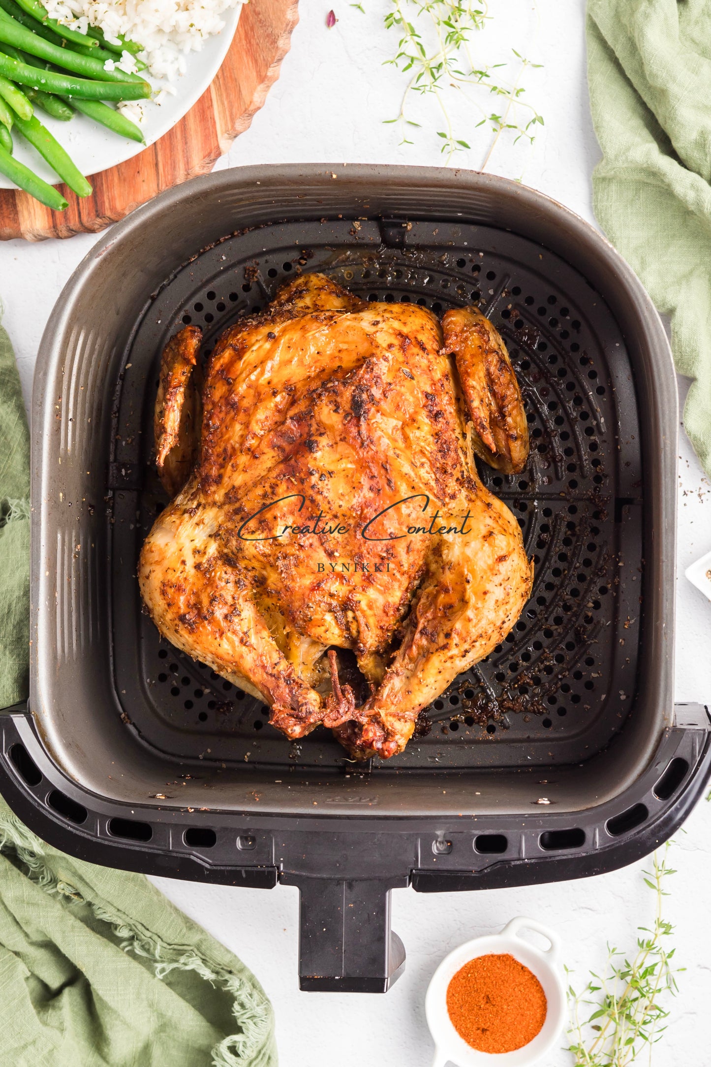 Air Fryer Rotisserie Chicken - Exclusive