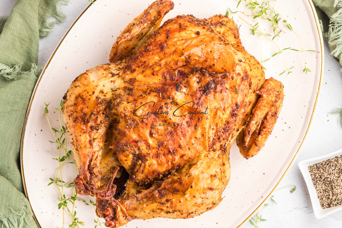 Air Fryer Rotisserie Chicken - Exclusive