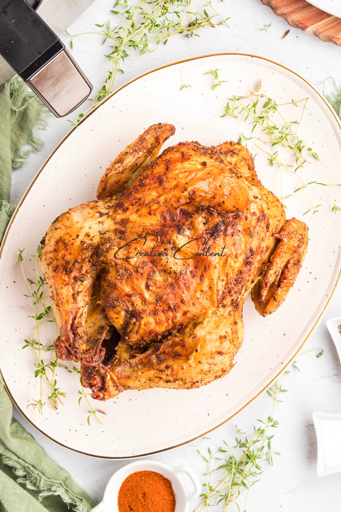 Air Fryer Rotisserie Chicken - Exclusive