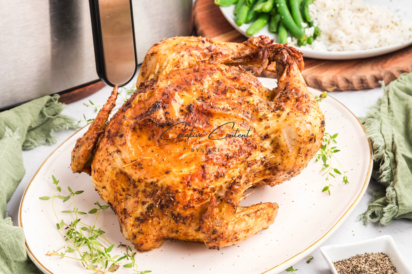 Air Fryer Rotisserie Chicken - Exclusive