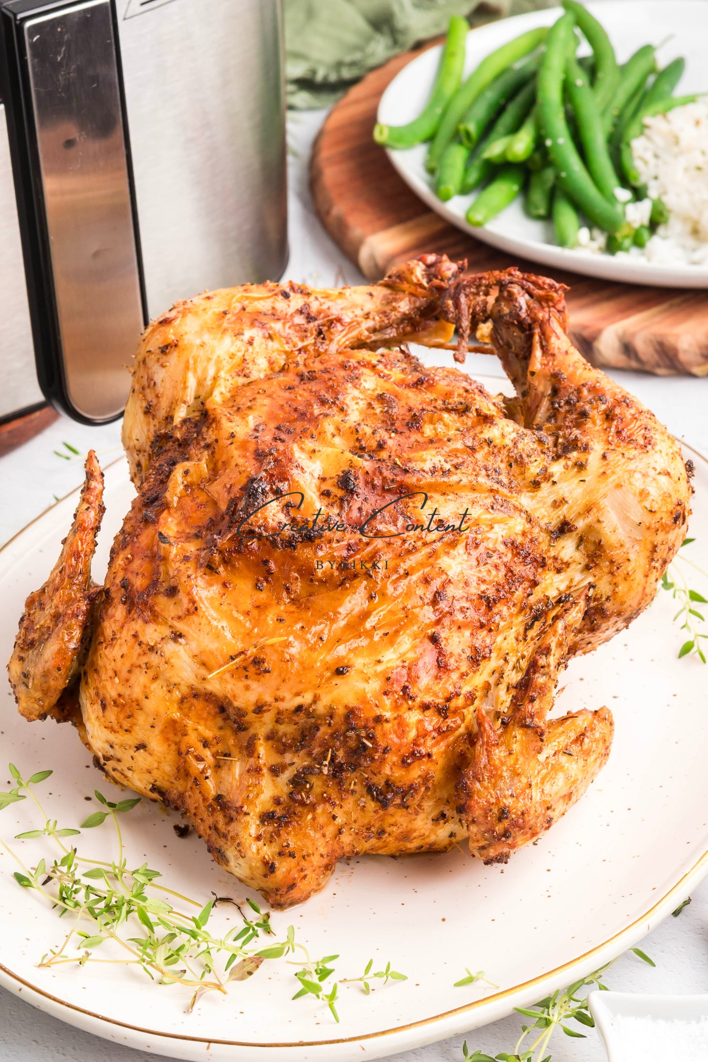 Air Fryer Rotisserie Chicken - Exclusive