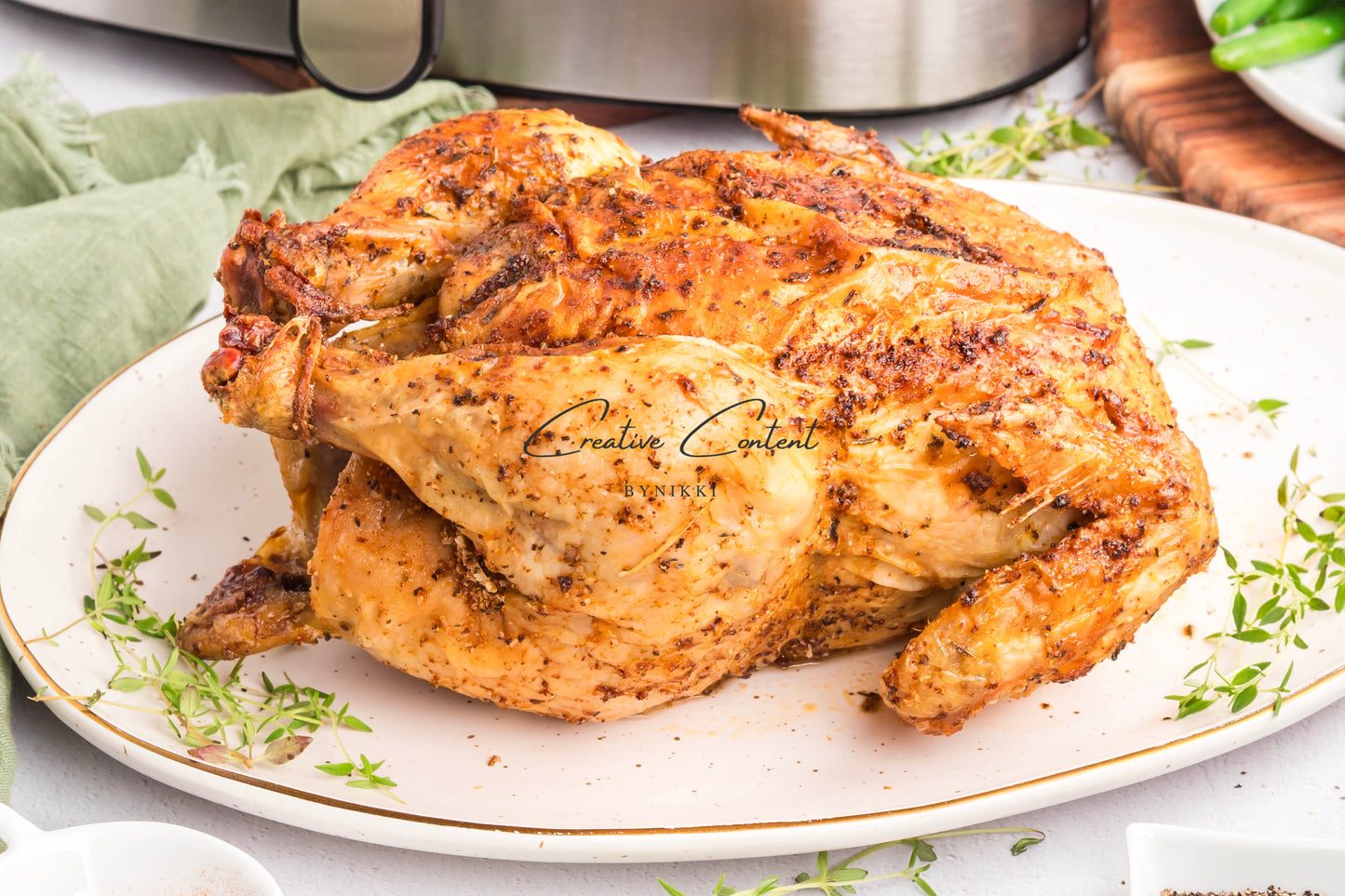 Air Fryer Rotisserie Chicken - Exclusive