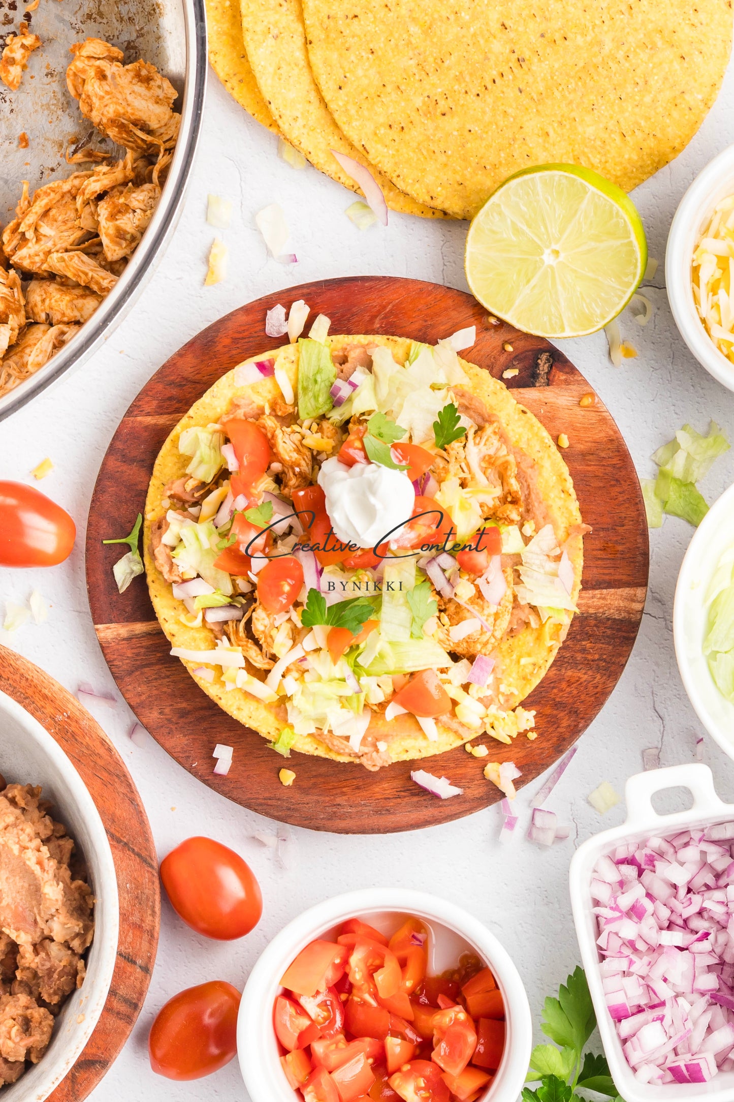 Tasty Chicken Tostadas - Exclusive