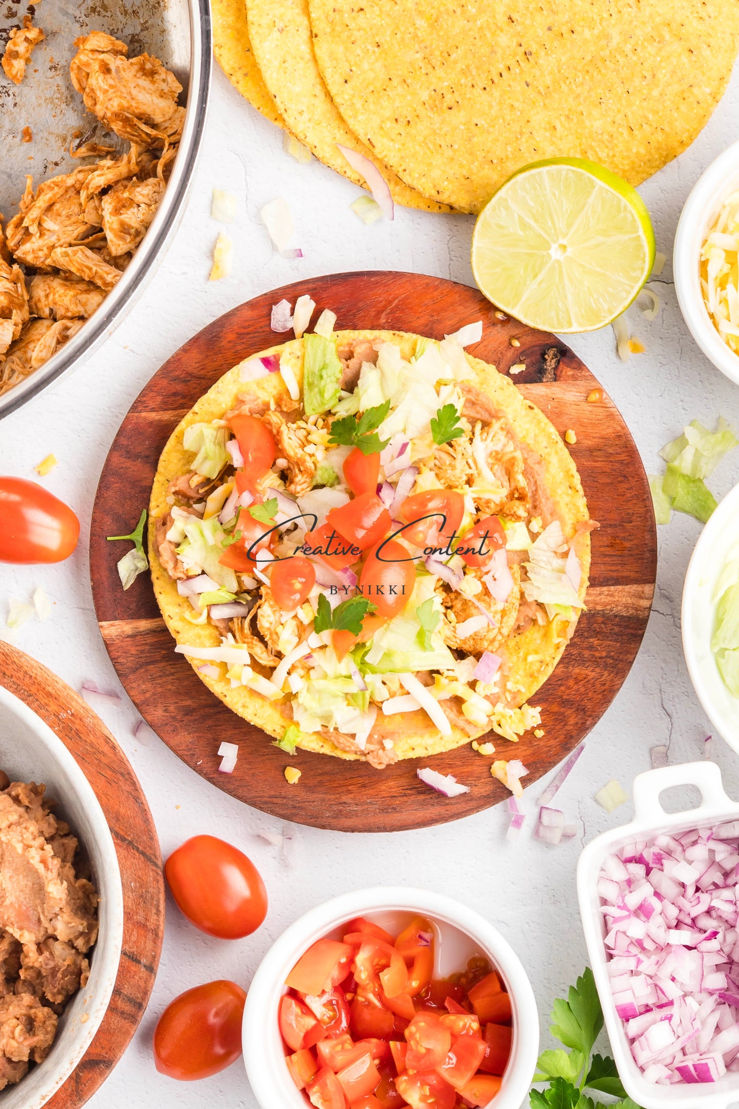 Tasty Chicken Tostadas - Exclusive