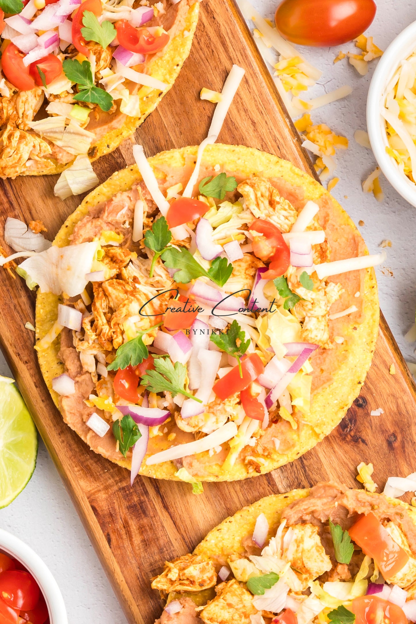 Tasty Chicken Tostadas - Exclusive