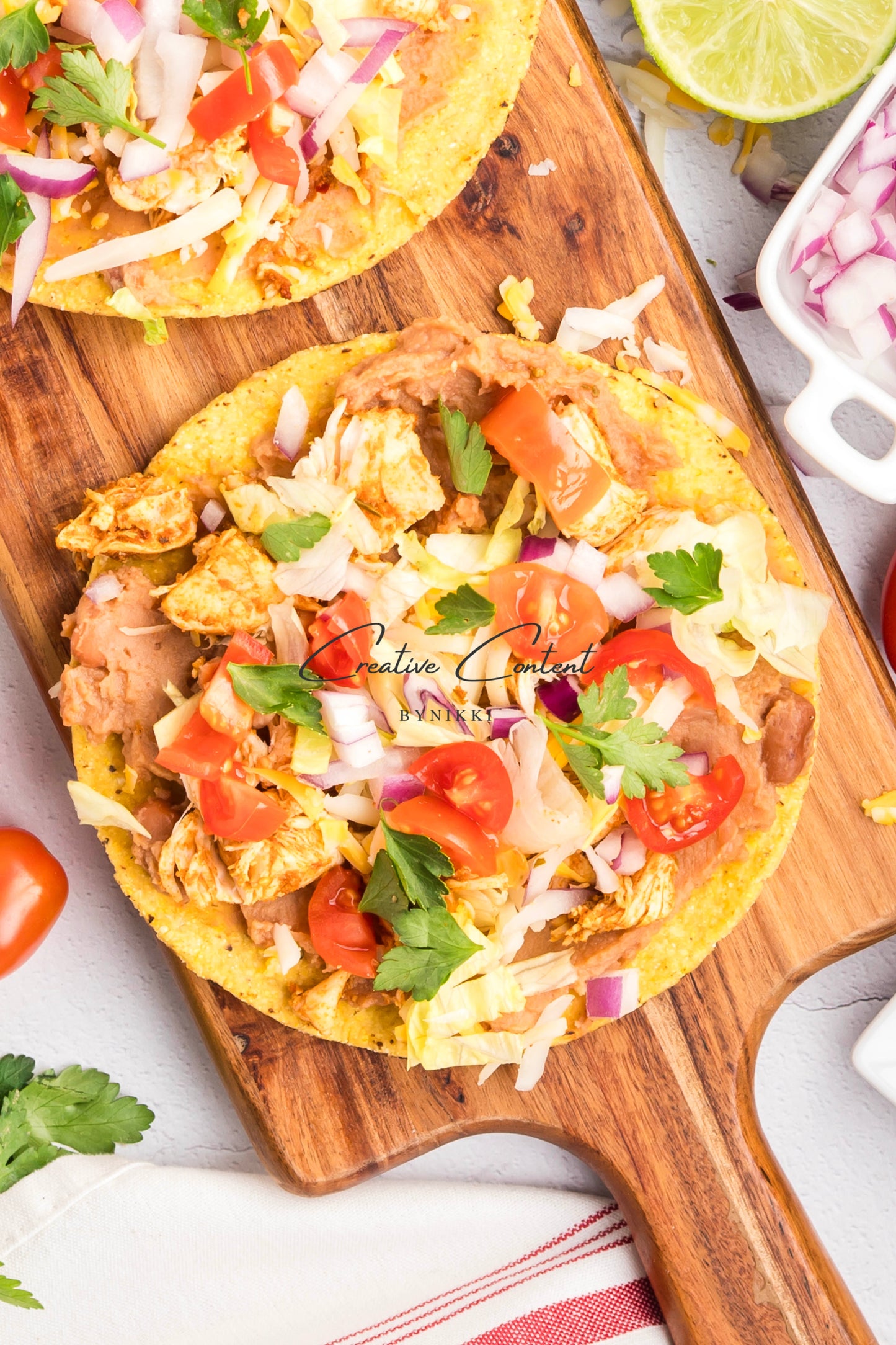 Tasty Chicken Tostadas - Exclusive