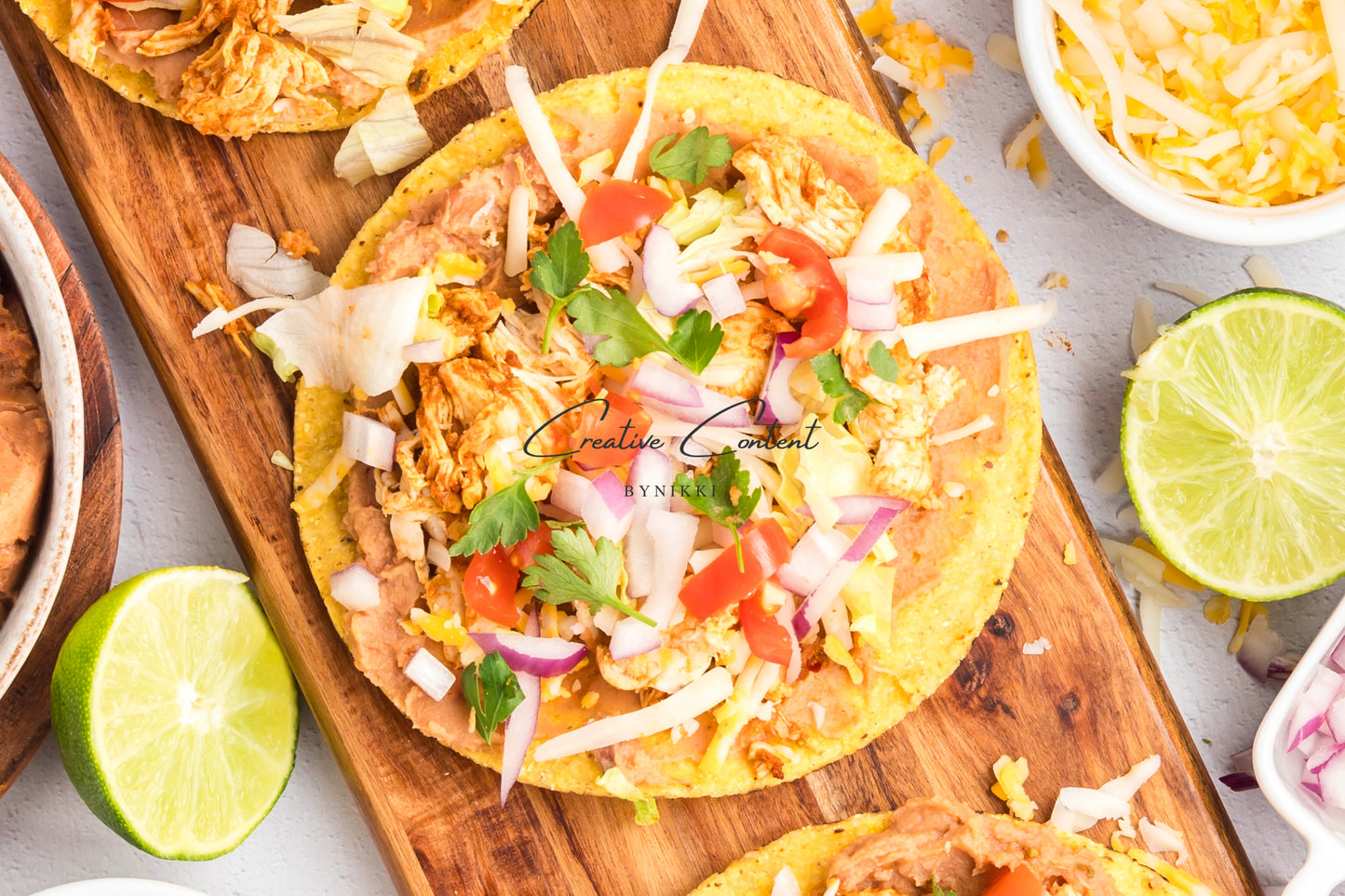 Tasty Chicken Tostadas - Exclusive