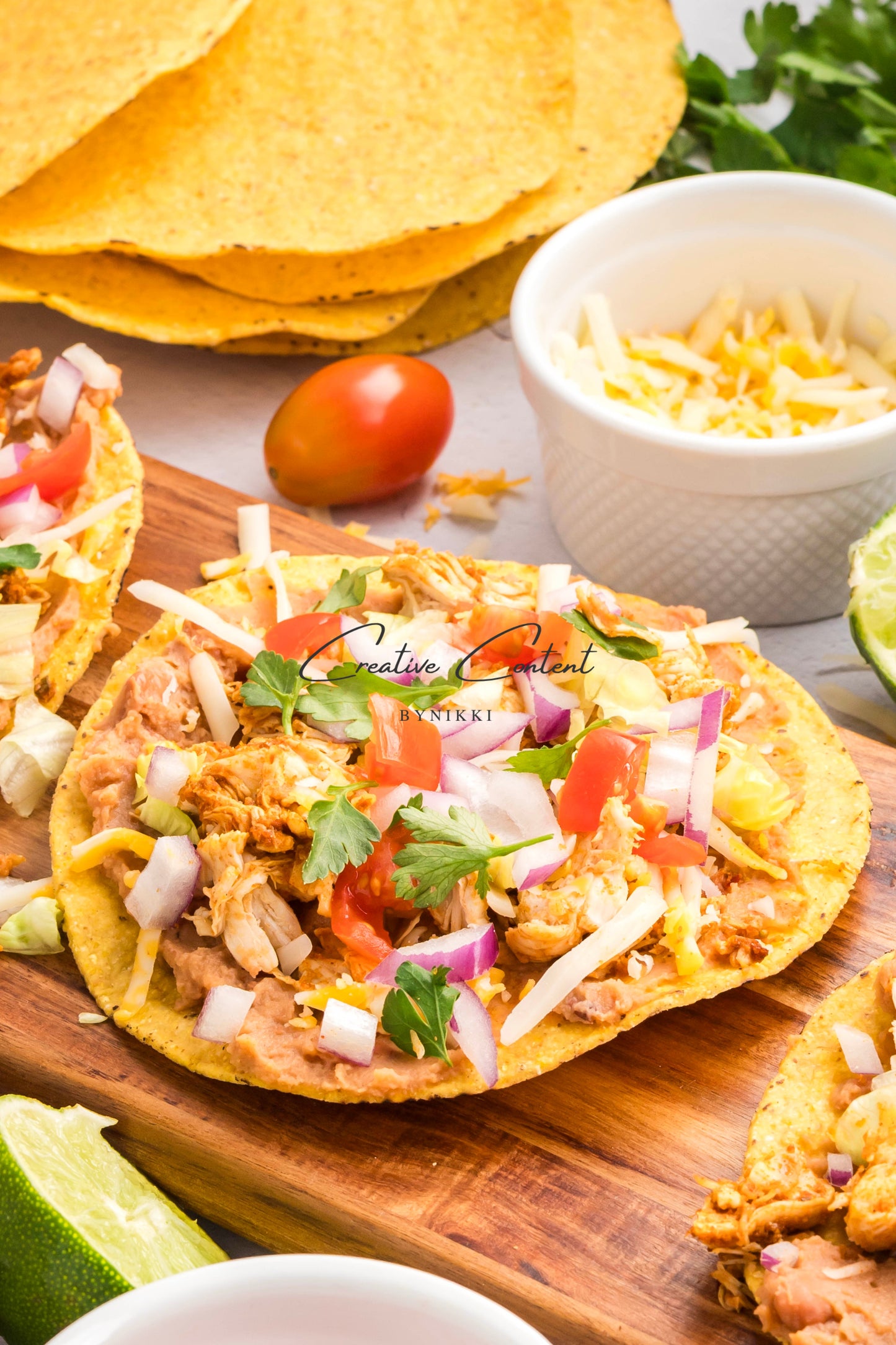 Tasty Chicken Tostadas - Exclusive