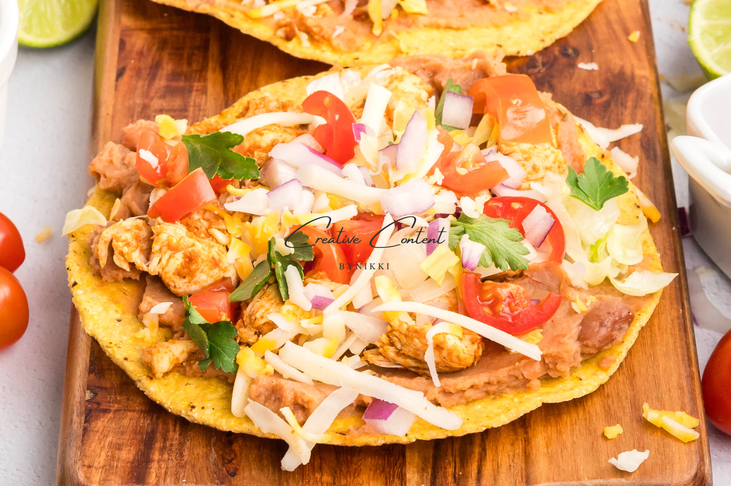 Tasty Chicken Tostadas - Exclusive