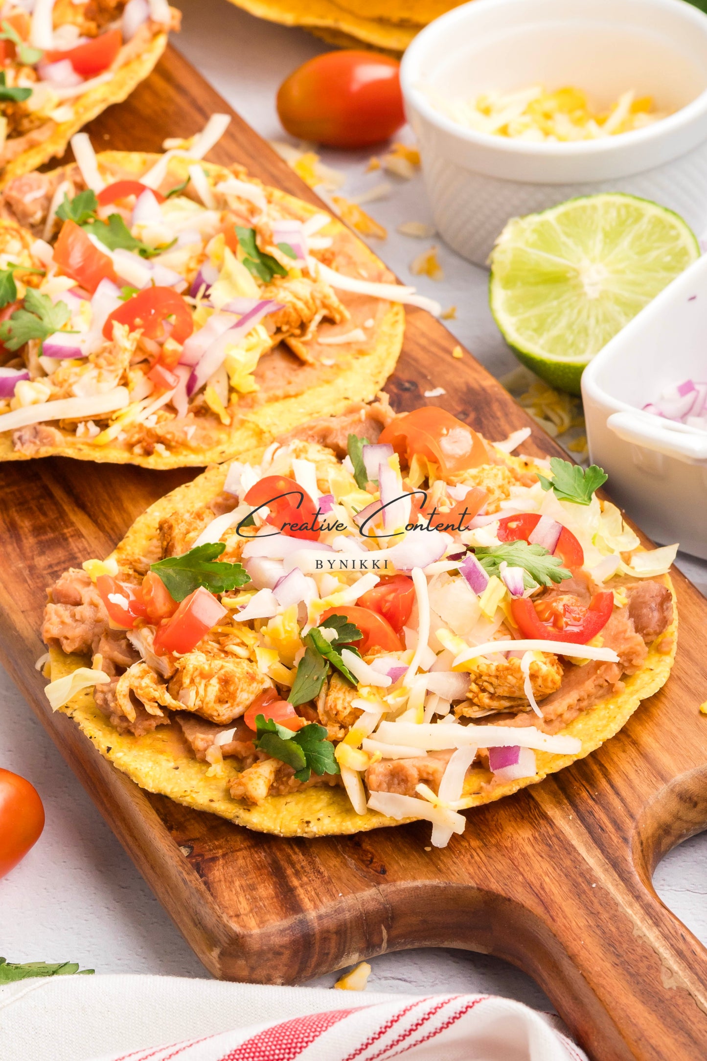 Tasty Chicken Tostadas - Exclusive