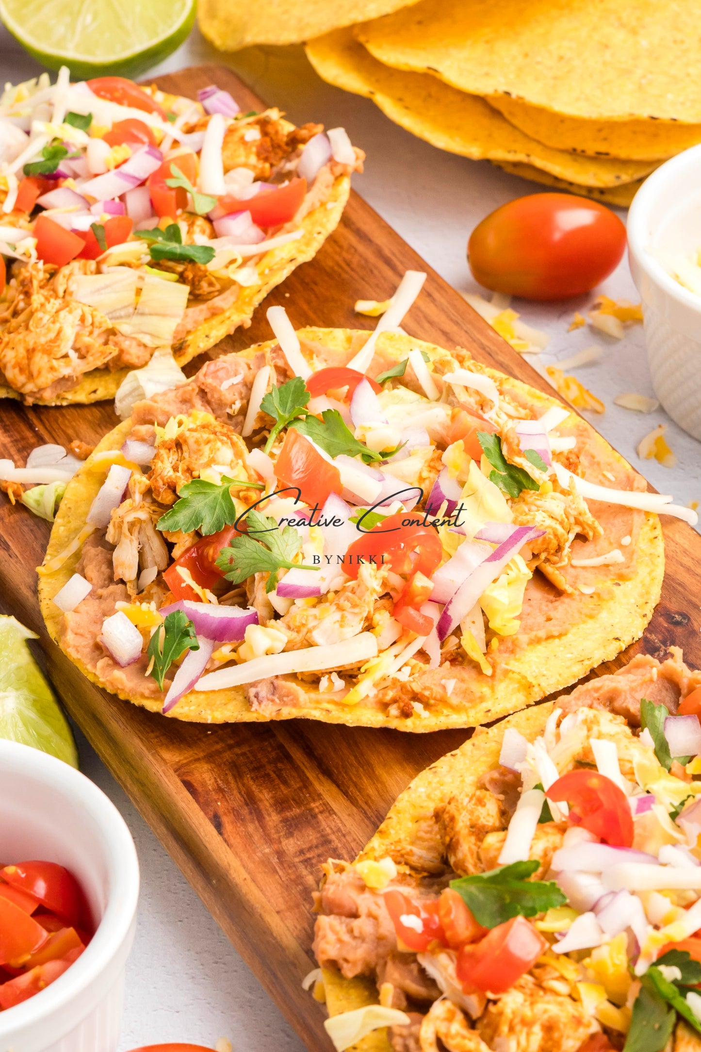 Tasty Chicken Tostadas - Exclusive
