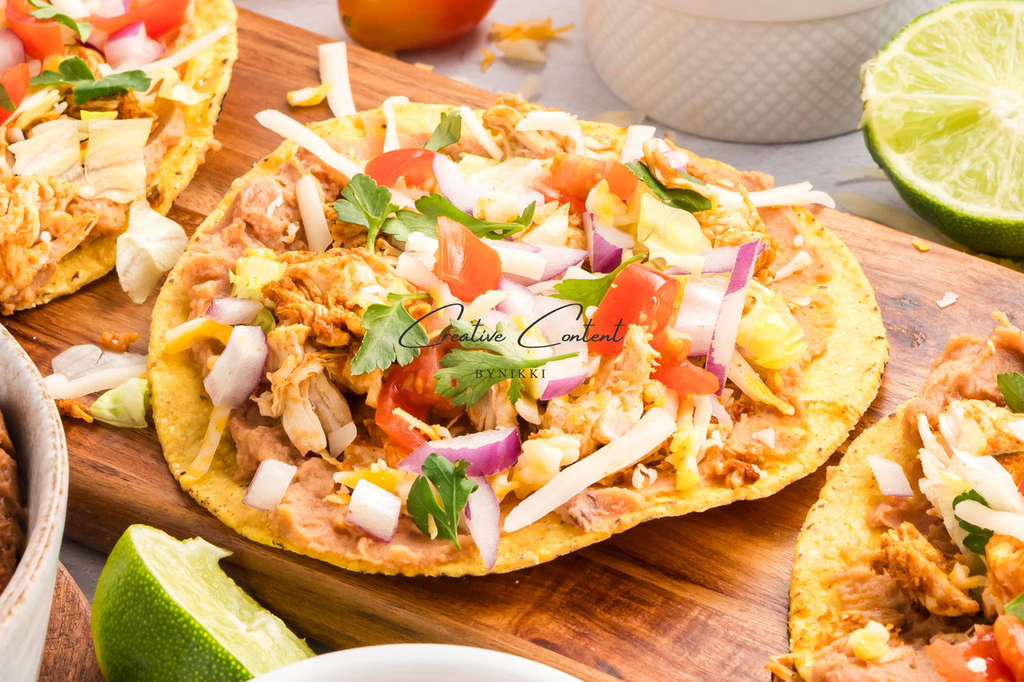 Tasty Chicken Tostadas - Exclusive