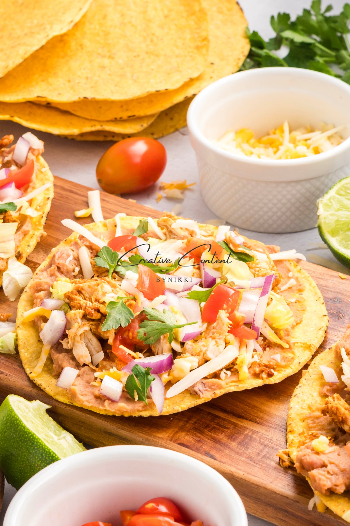 Tasty Chicken Tostadas - Exclusive