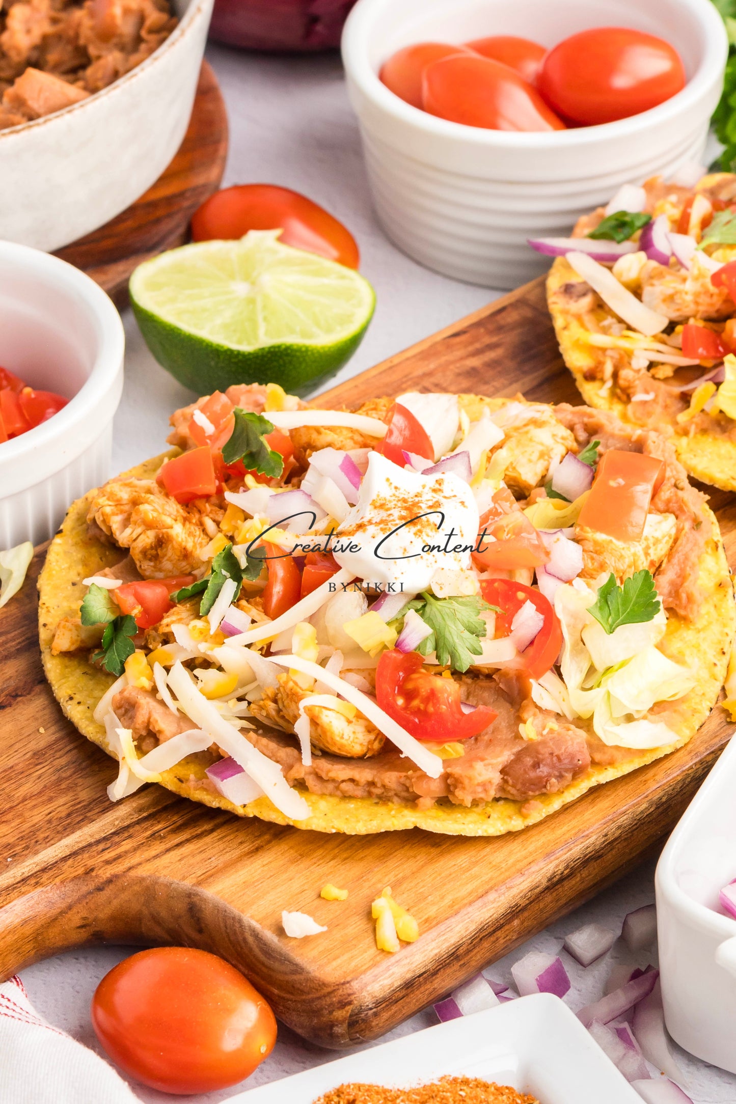 Tasty Chicken Tostadas - Exclusive