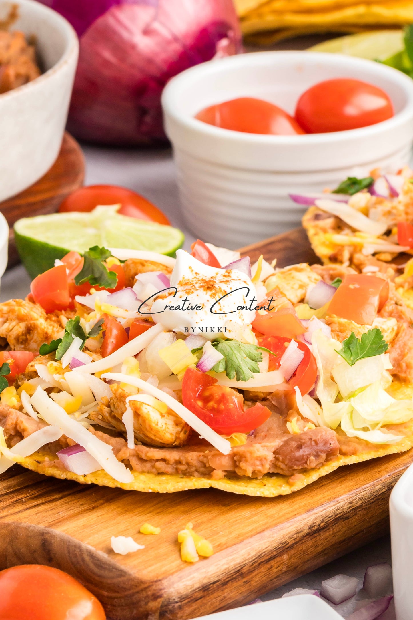 Tasty Chicken Tostadas - Exclusive
