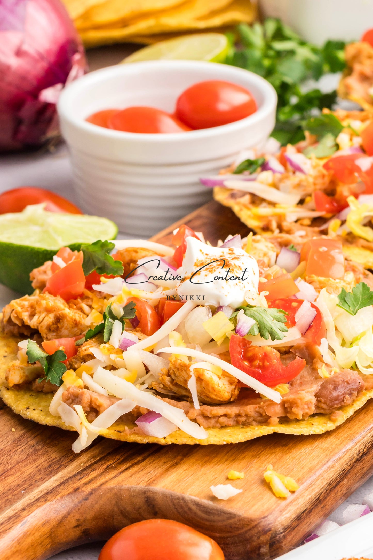 Tasty Chicken Tostadas - Exclusive