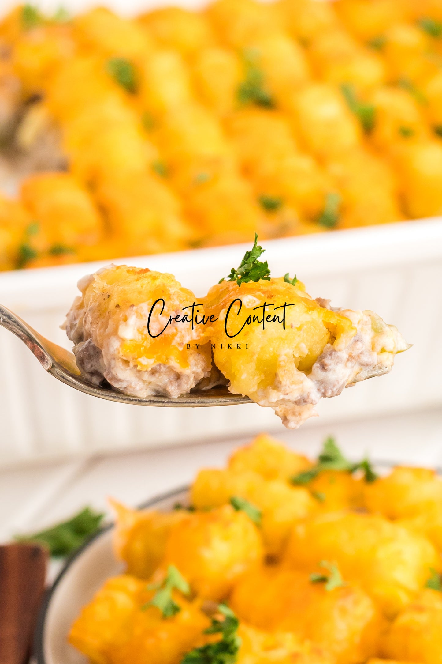 Tater Tot Casserole  -  Set 2 of 2