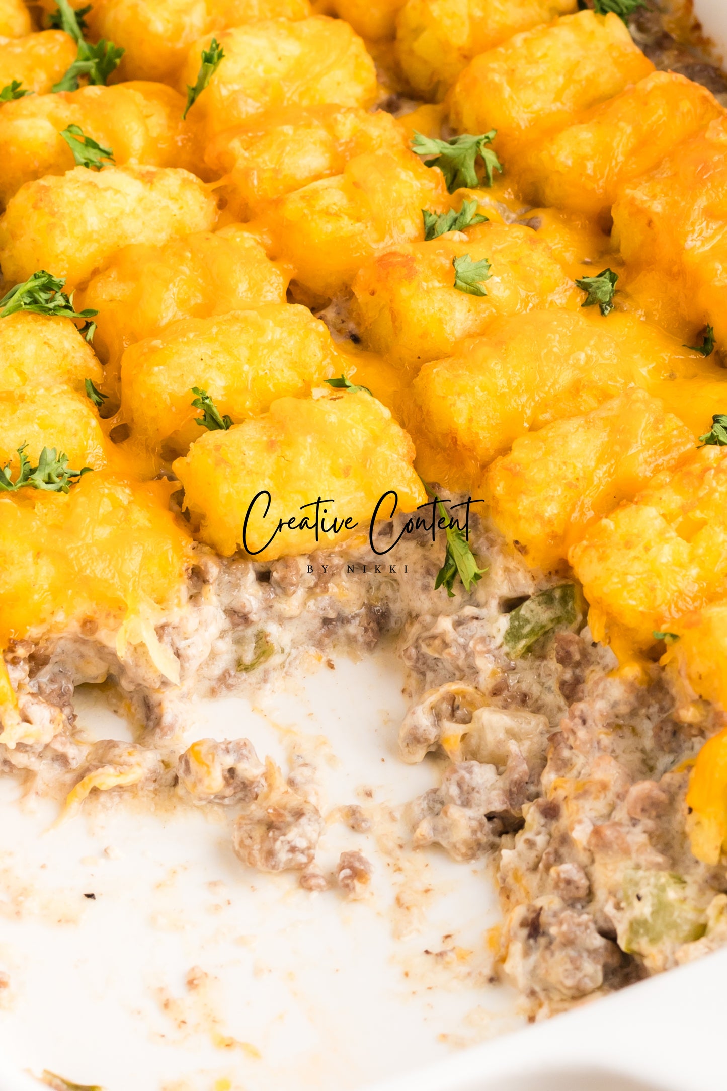 Tater Tot Casserole  -  Set 2 of 2