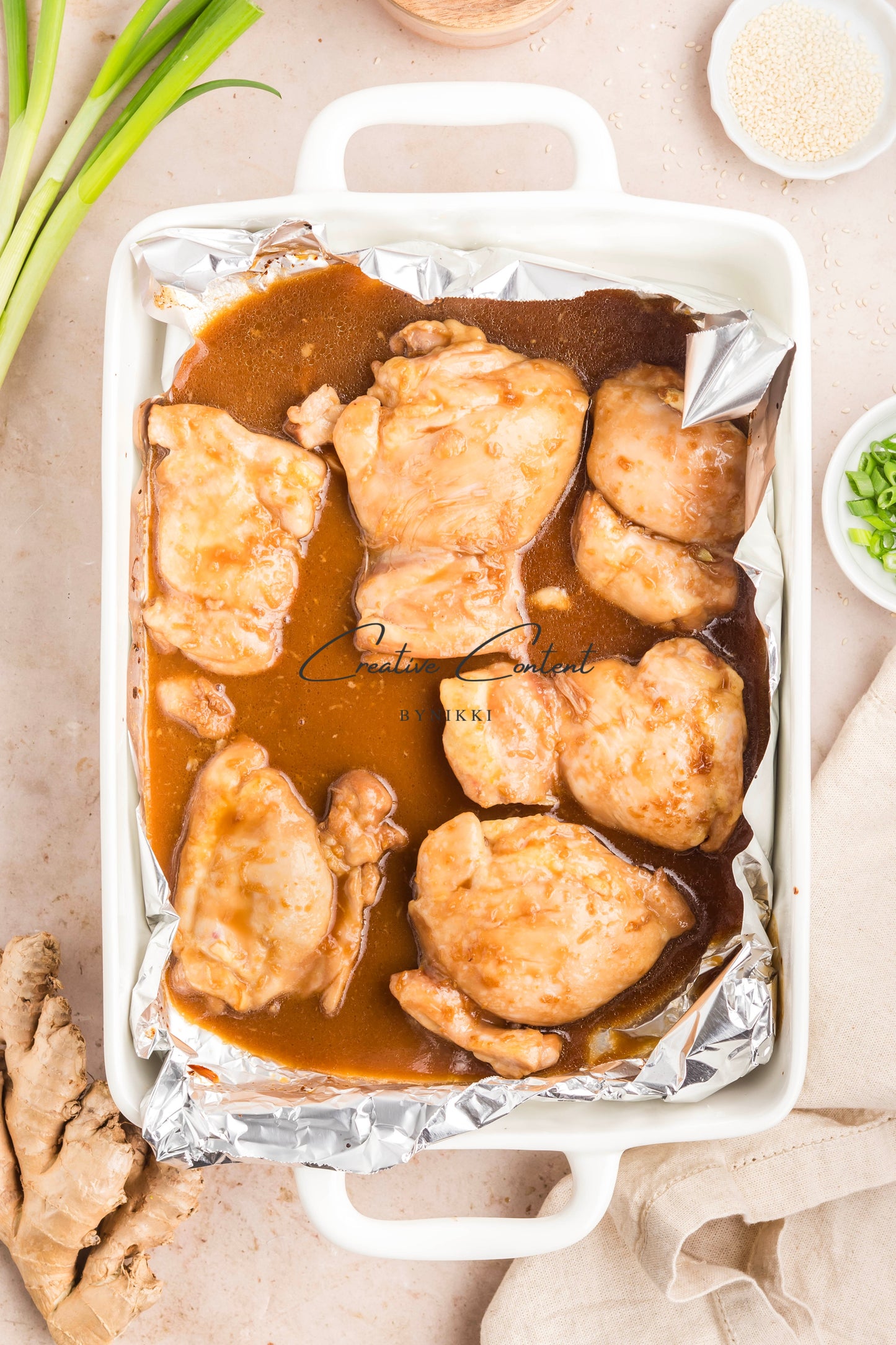 Teriyaki Chicken Thighs - Exclusive