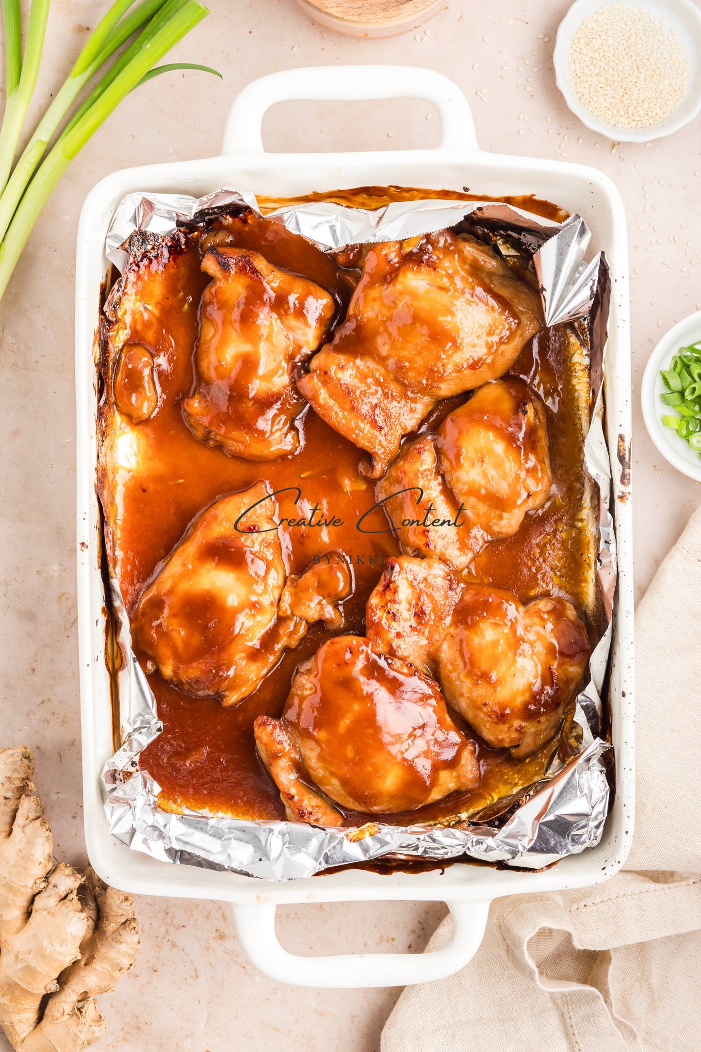 Teriyaki Chicken Thighs - Exclusive