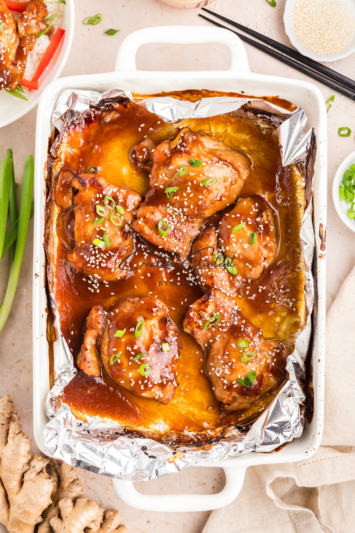 Teriyaki Chicken Thighs - Exclusive