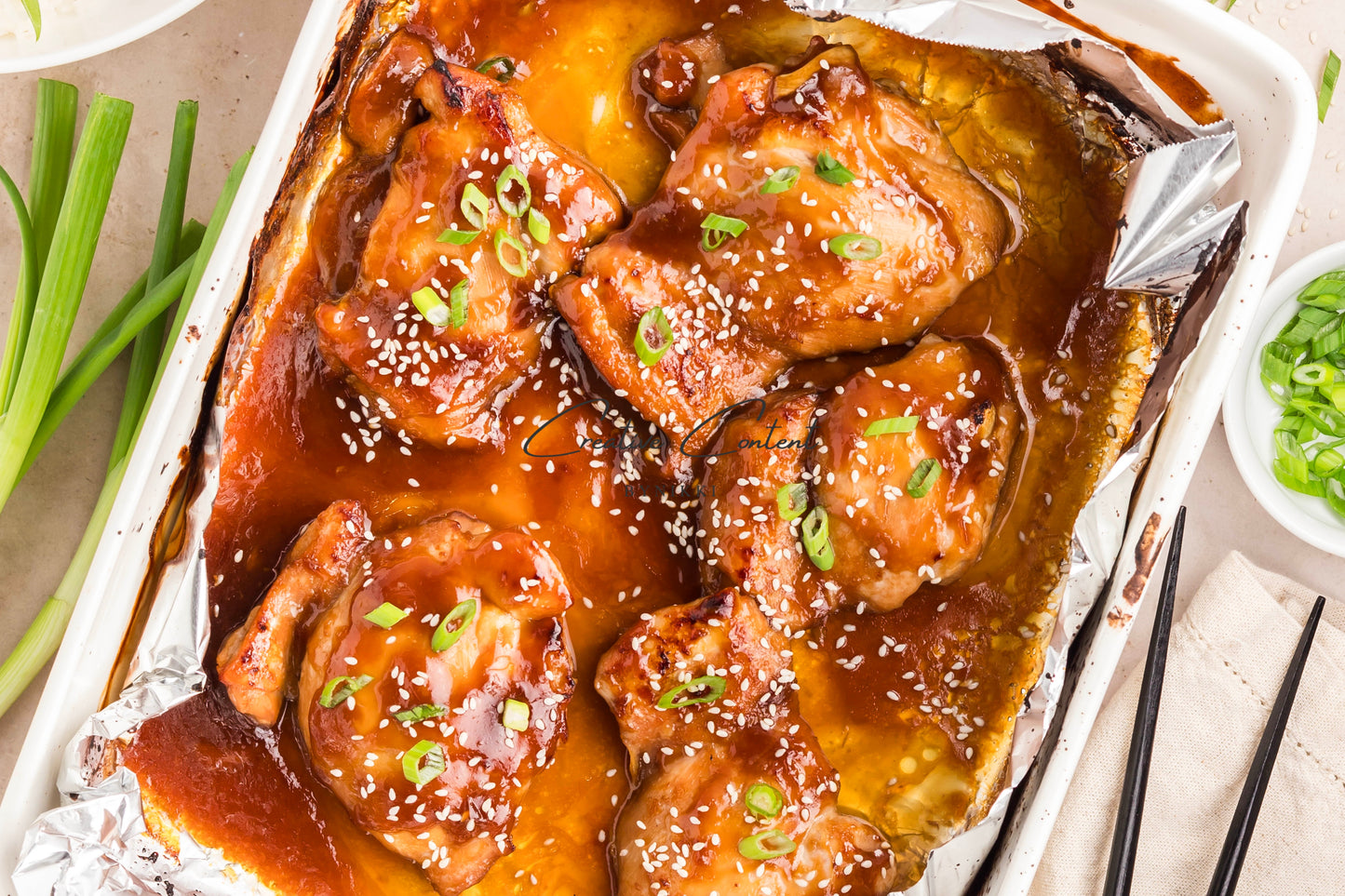 Teriyaki Chicken Thighs - Exclusive