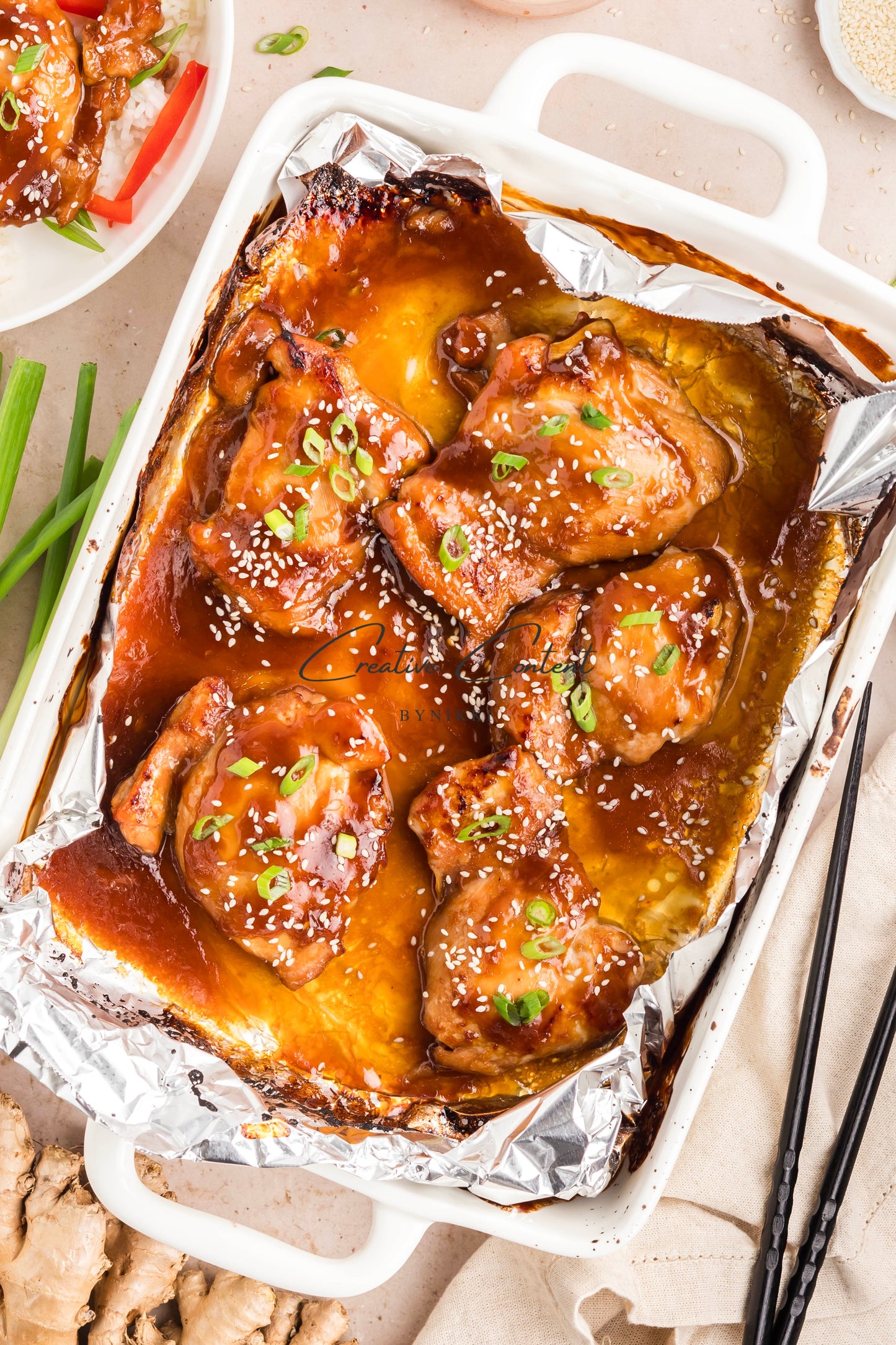 Teriyaki Chicken Thighs - Exclusive