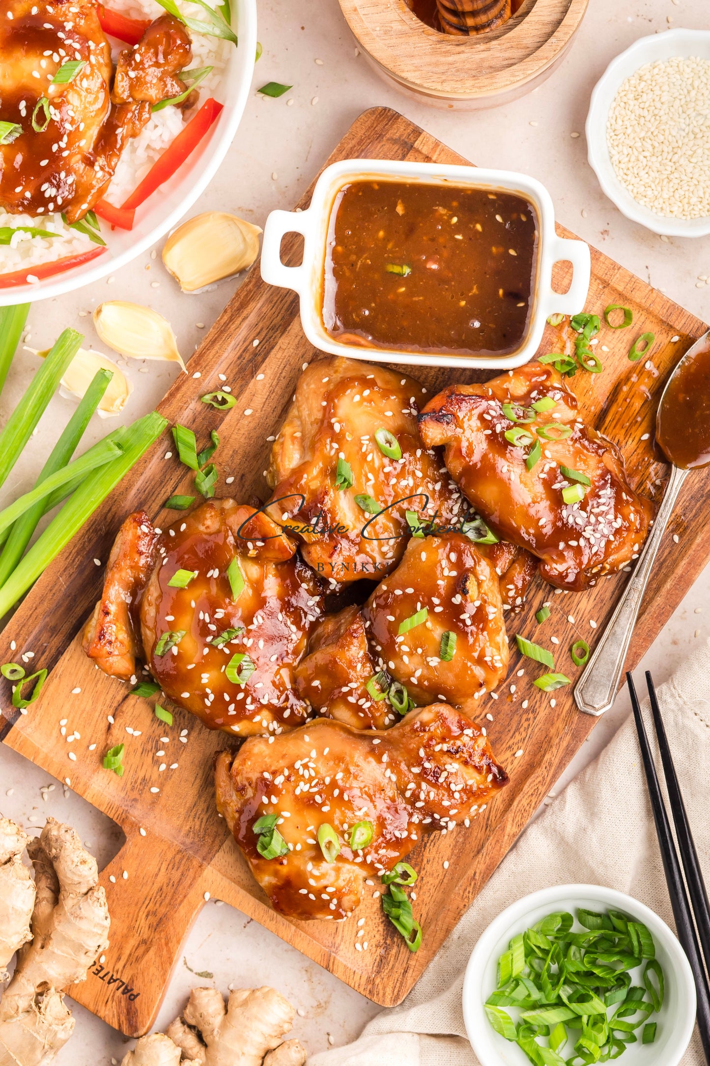 Teriyaki Chicken Thighs - Exclusive