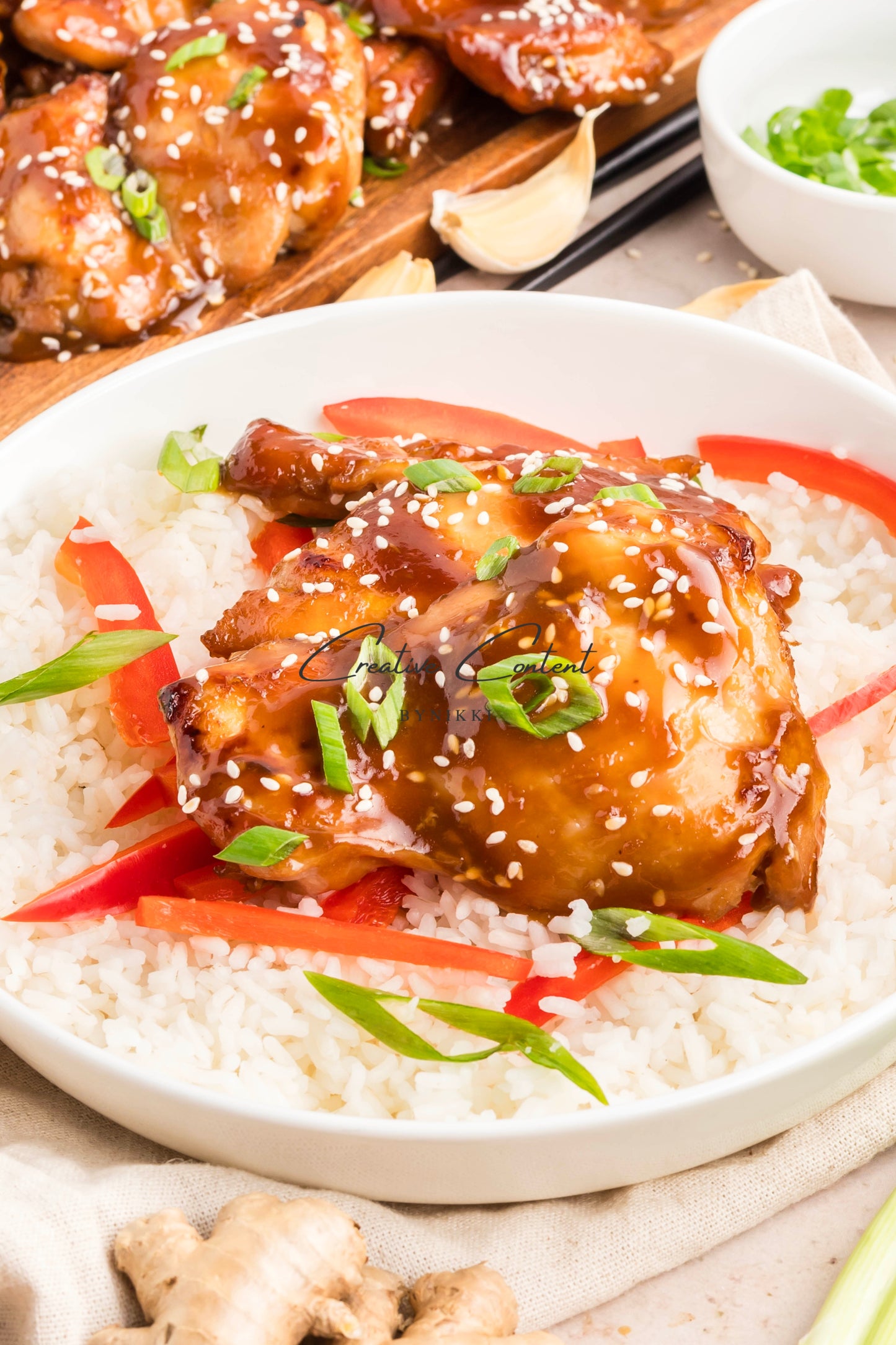Teriyaki Chicken Thighs - Exclusive