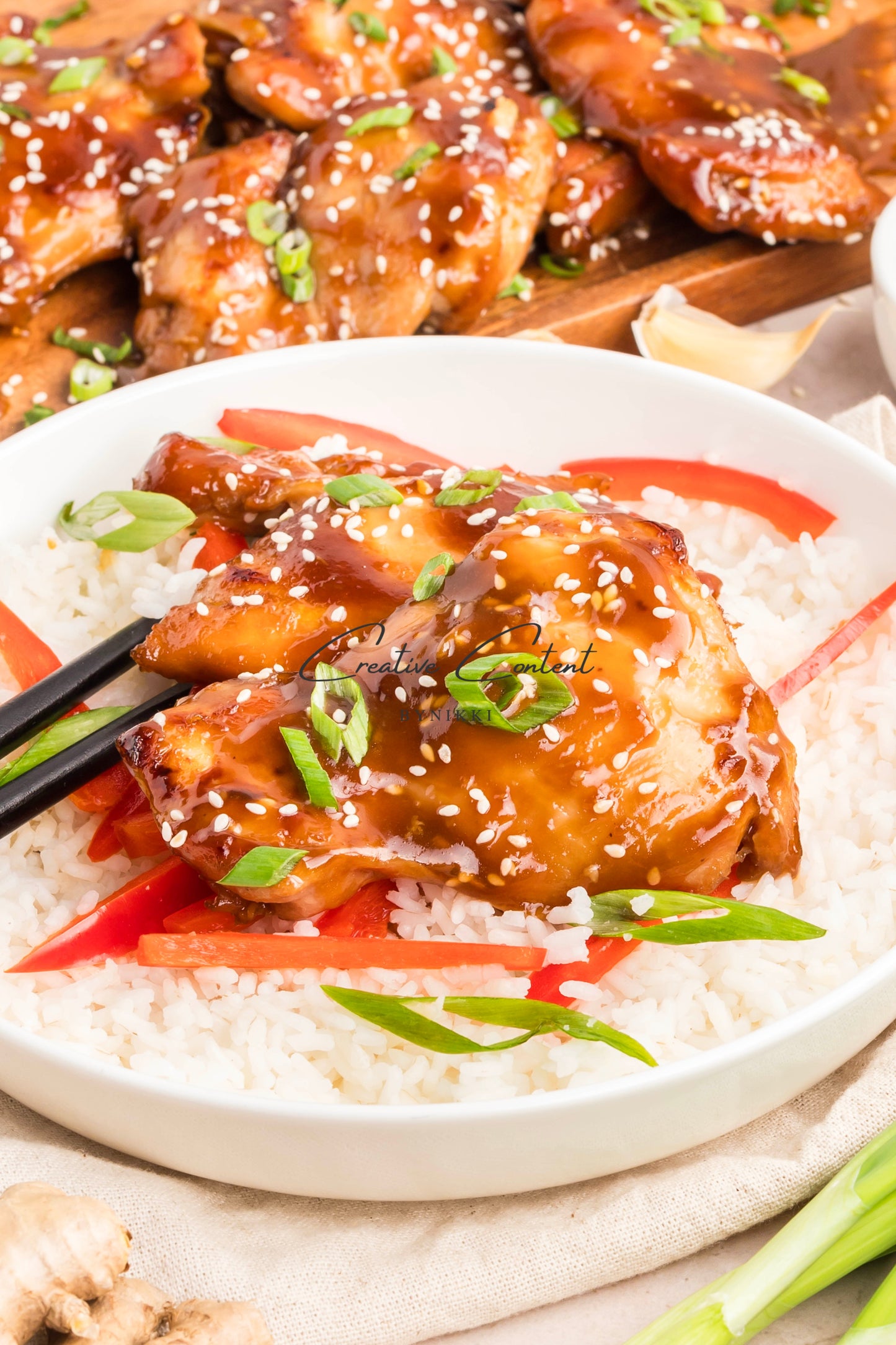 Teriyaki Chicken Thighs - Exclusive