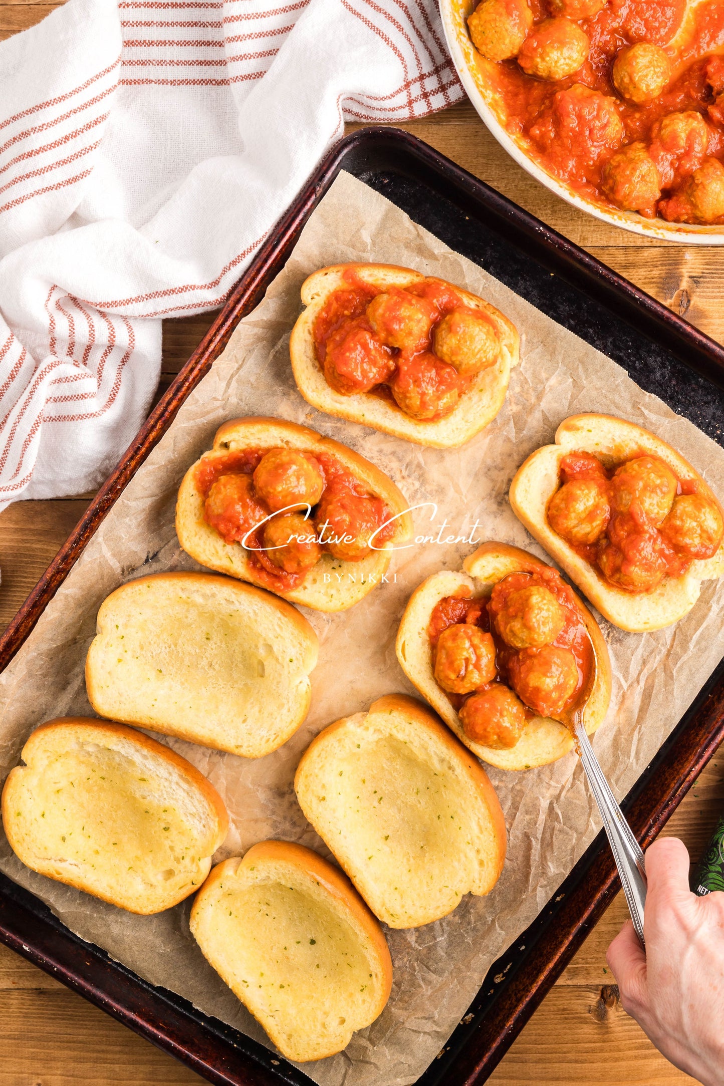 Texas Toast Meatball Sandwiches - Exclusive